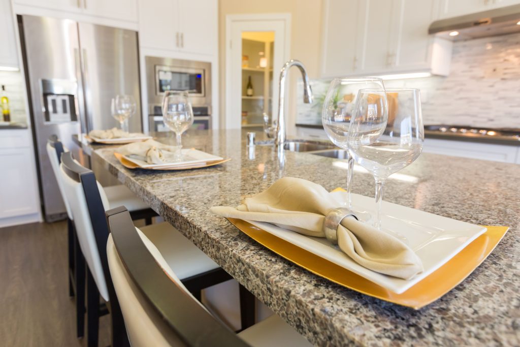 granite countertop for kitchen renovation